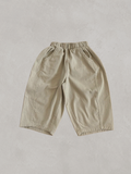 Curved Pants Beige
