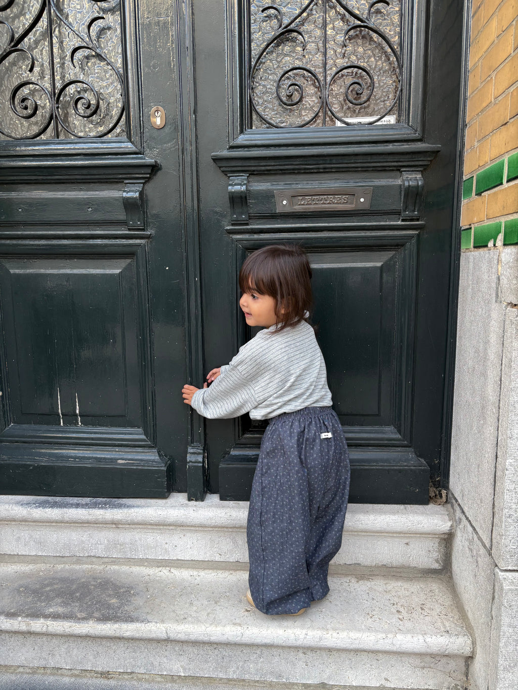 Denim Bloomer Pants