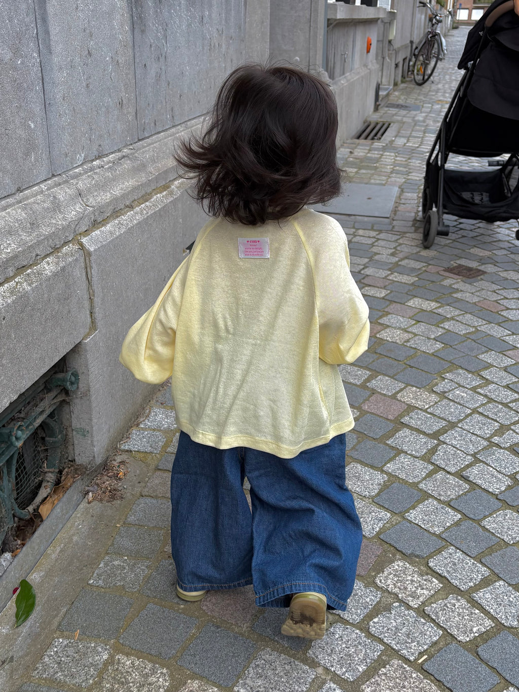 WIDE DENIM PANTS