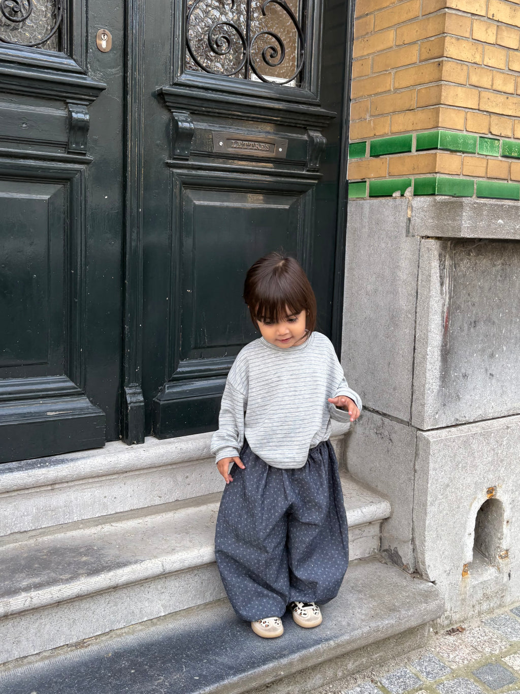 Denim Bloomer Pants