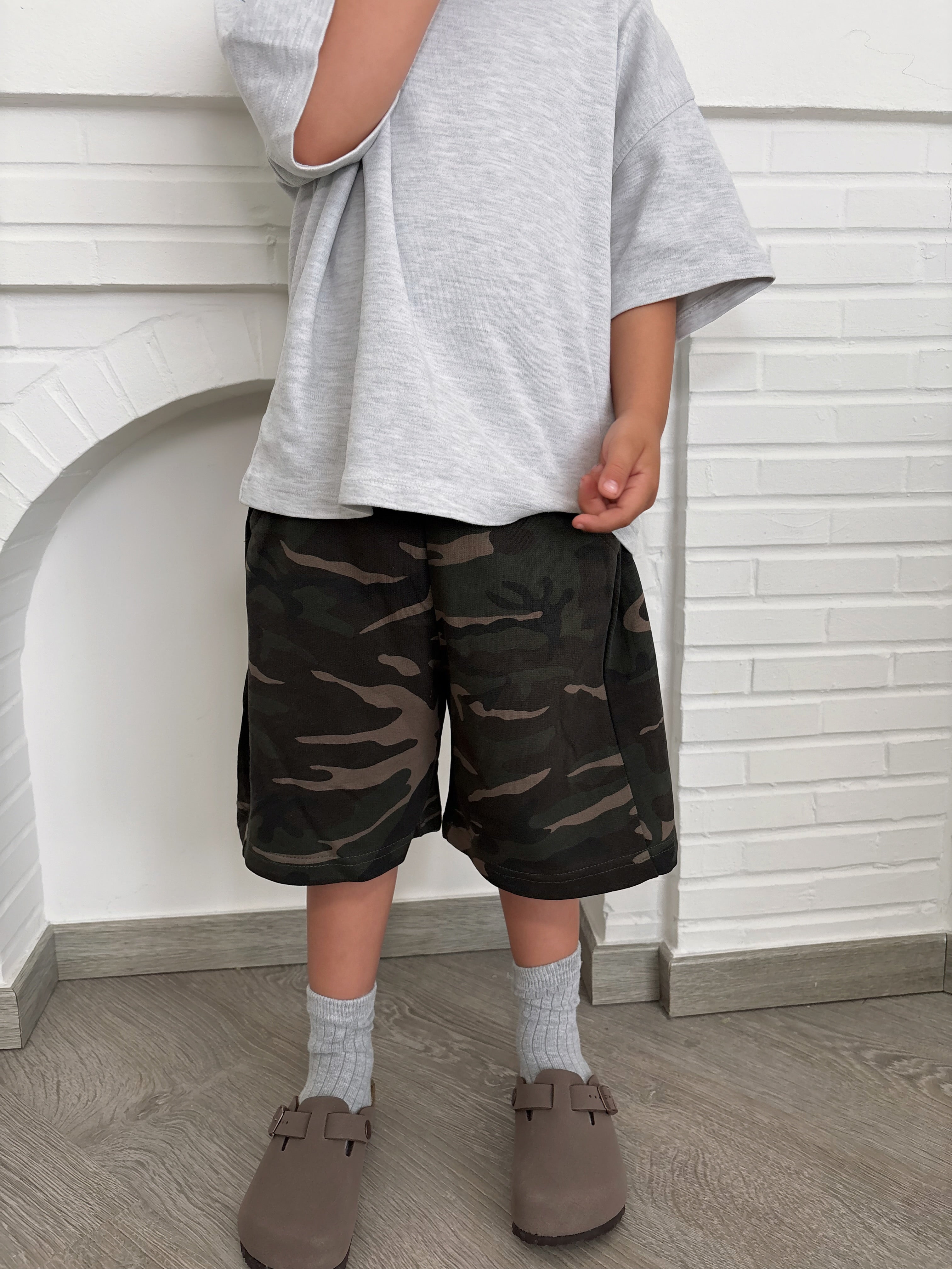 CAMO SWEAT SHORTS