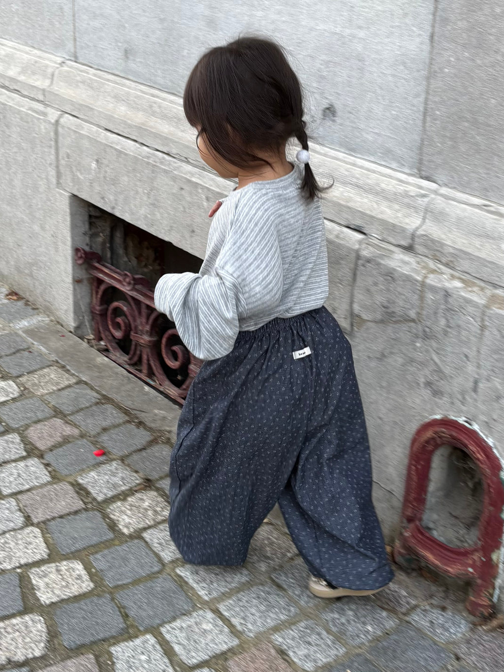 Denim Bloomer Pants