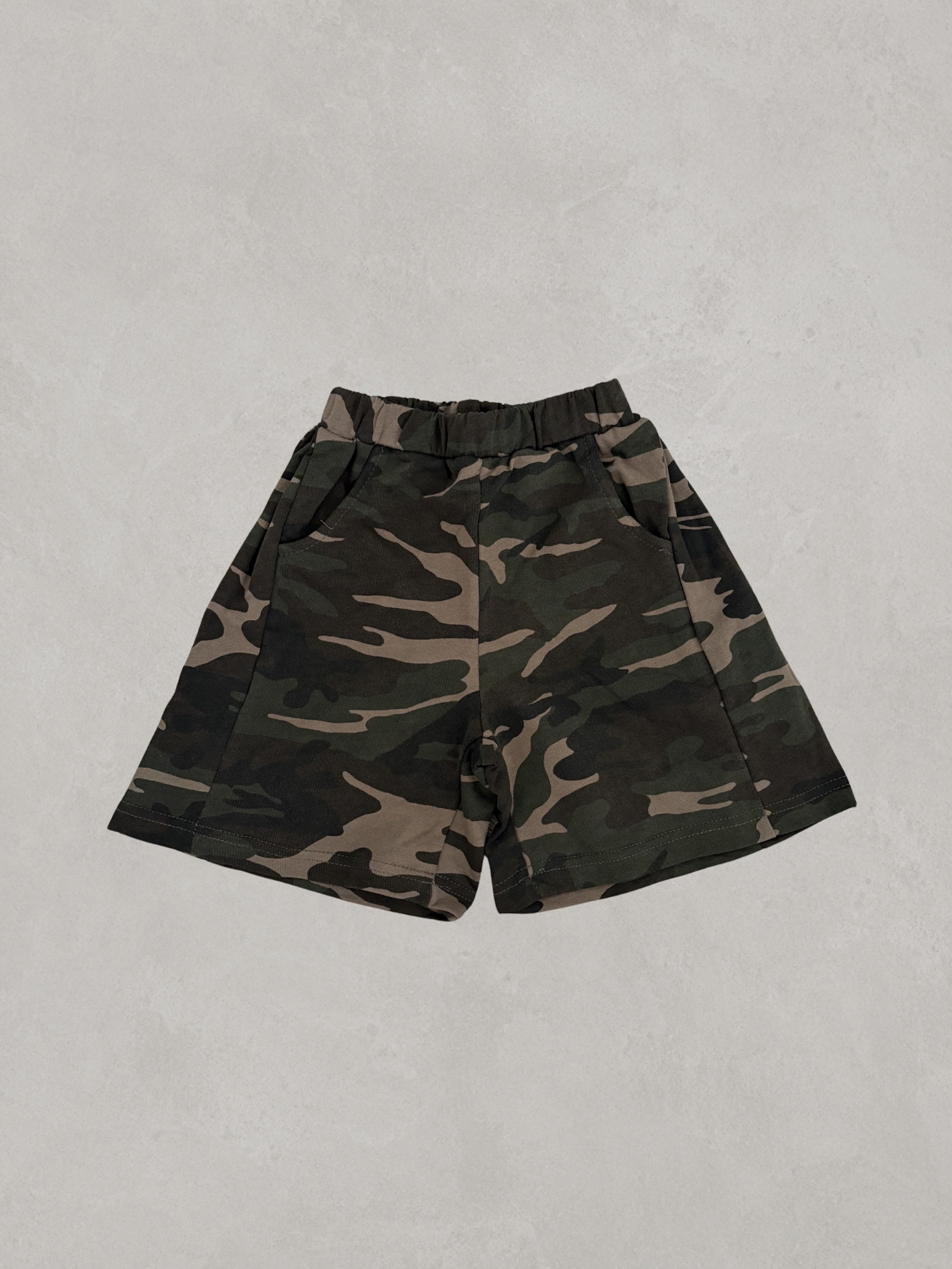 CAMO SWEAT SHORTS