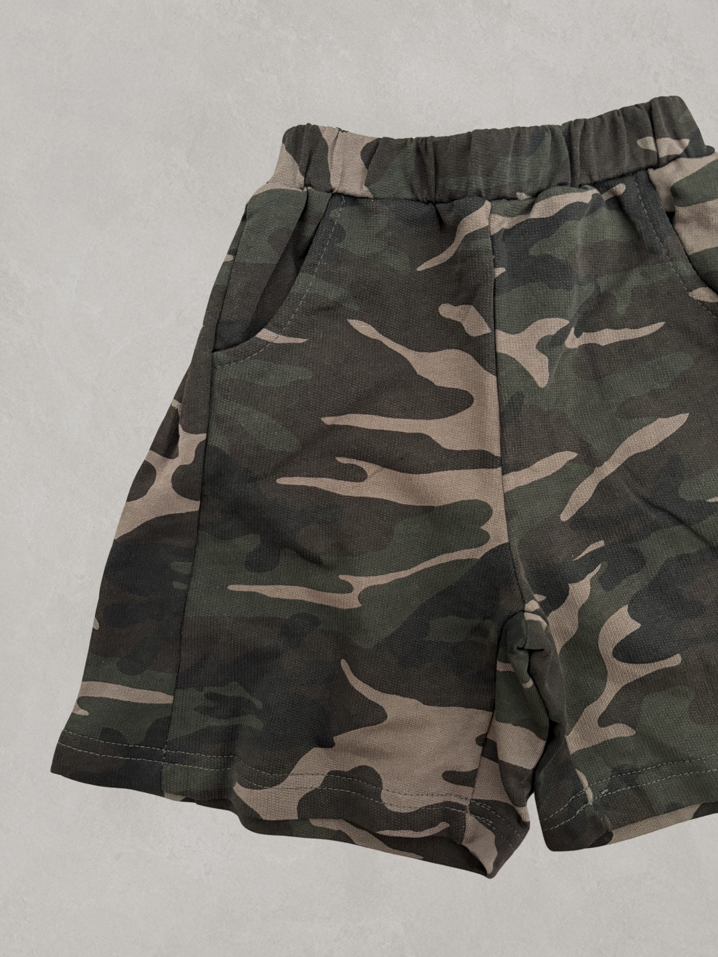CAMO SWEAT SHORTS